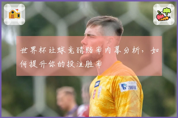 世界杯让球竞猜赔率内幕分析，如何提升你的投注胜率